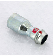 Муфта-вставка пресс из оцинкованной стали Viega Prestabo 28х18 мм 558536