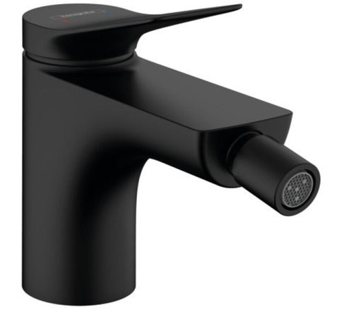 Смеситель для биде Hansgrohe Vivenis однорычажный со сливным гарнитуром матовый черный 75200670