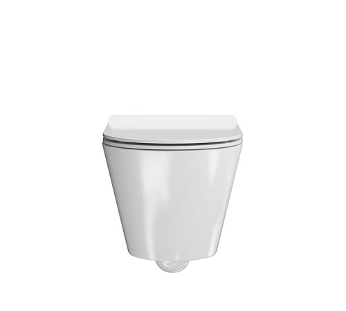 Унитаз подвесной Kerama Marazzi Plaza Modern 36х53 см безободковый KMPMWc53GWh2