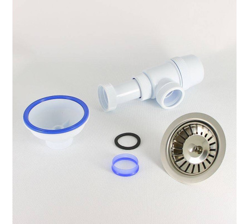 Сифон для мойки Wirquin Элит 1 1/2 х 40 мм чашка 114 мм 30986147