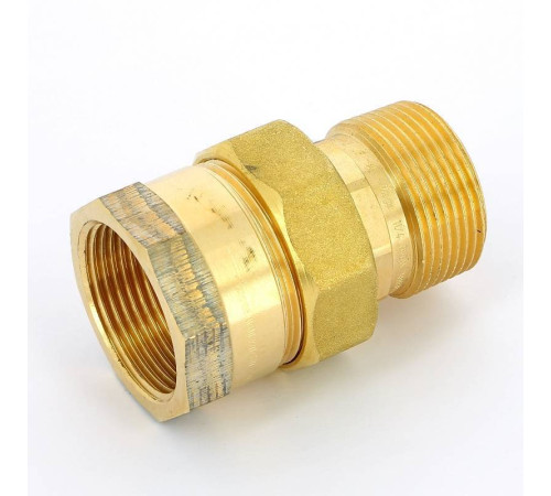 Разъемное соединение Viega модель 3331 бронза ВР/НР 1 1/4 плоское уплотнение 271343