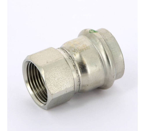 Муфта переходная пресс-В Viega Sanpress Inox нержавеющая сталь 28x3/4 436643