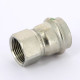 Муфта переходная пресс-В Viega Sanpress Inox нержавеющая сталь 28x3/4 436643