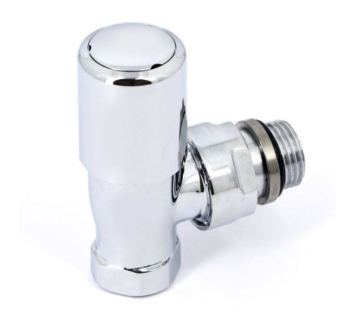 Вентиль ручной Carlo Poletti New-Smart угловой 1/2 хром V77310B