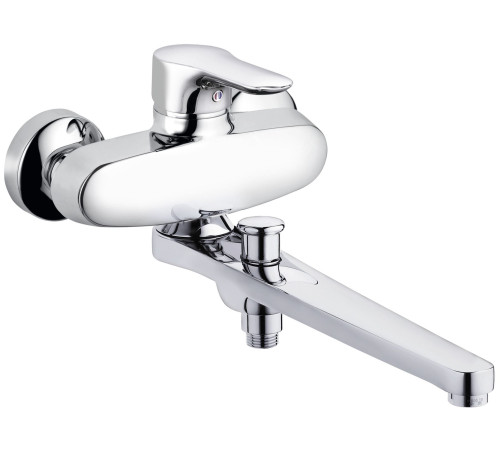 Смеситель для ванны Kludi Objekta настенный 310 мм 324910575