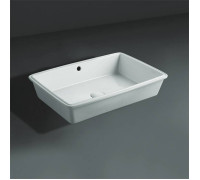 Раковина SIMAS Lavabi darredo 55х35 см без отверстия белая S60 bi
