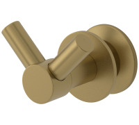 Вешалка для полотенцесушителя Сунержа Виктория одинарная золотой шёлк матовый 32-2010-0002