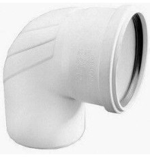 Отвод REHAU RAUPIANO Plus 45° 200 мм полипропилен 11230971001