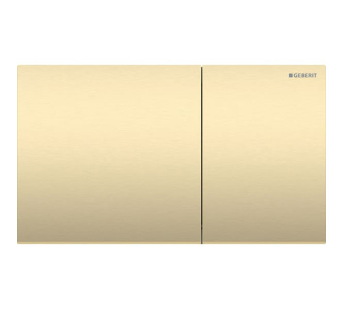 Клавиша смыва Geberit Sigma70 для двойного смыва квадратная латунь 115.622.QF.1