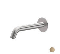 Излив для ванны настенный Newform X-STEEL 316 226 мм G3/4 PVD Brushed pale gold 29482X.59.098