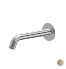 Излив для ванны настенный Newform X-STEEL 316 226 мм G3/4 PVD Brushed pale gold 29482X.59.098