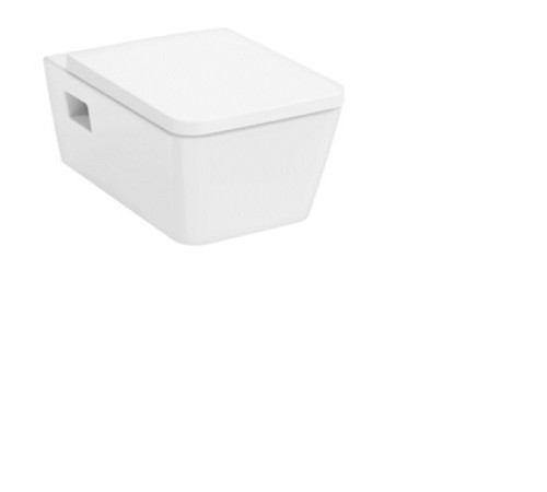 Унитаз подвесной hansgrohe EluPura Original Q 540х360 мм безободковый с сиденьем 60208450