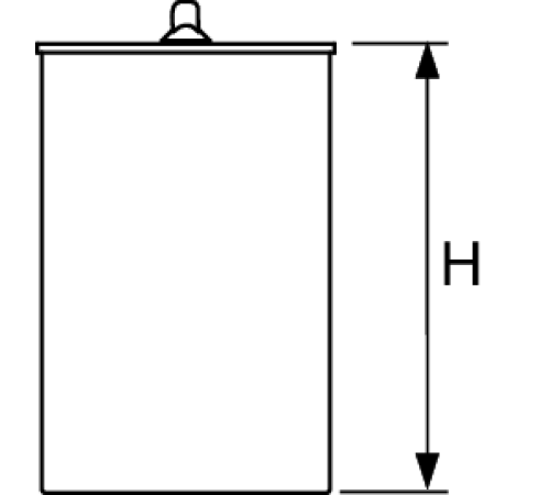 Погружной стакан TECE 23 мм с мембраной для сифона 660015