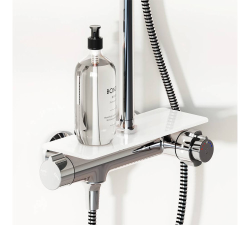 Душевая система с термостатическим смесителем-полкой AM.PM Jupiter 977750000