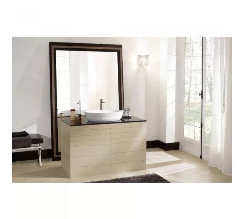 Раковина накладная Villeroy & Boch Artis 61х41 см TitanCeram альпийский белый 41986101