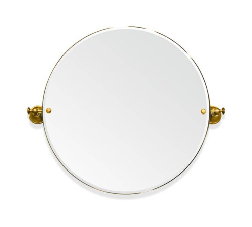 Зеркало круглое Tiffany World Harmony 023 69х60 см вращающееся золото TWHA023oro