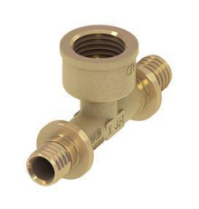 Тройник TECE TECEspring AX 32х1/2х32 мм с внутренней резьбой латунь 769527S