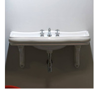 Раковина Kerasan Retro 100 100х54.5 см 1 отверстие белая 7602/107901/105001