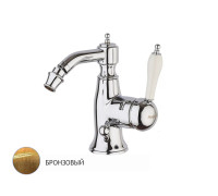 Смеситель для биде Margaroli Classica 1003 с донным клапаном Old Brass RU1003AA01BR