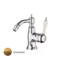Смеситель для биде Margaroli Classica 1003 с донным клапаном Old Brass RU1003AA01BR