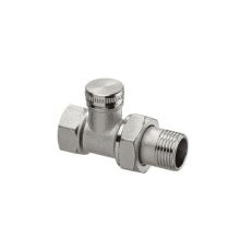 Клапан радиаторный запорно-регулирующий Heimeier RADITEC DN 15 1/2 проходной 0382-02.000