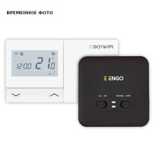 Термостат комнатный ENGO E901WIFI беспроводной программируемый Wi-Fi белый E901-WIFI