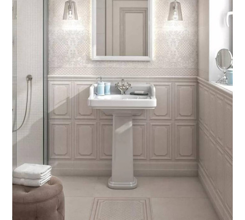 Пьедестал для раковины Kerama Marazzi Pompei белый глянцевый PO.col.01