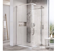Душевое ограждение Ravak Blix Slim 90 см квадратное транспарент блестящий X1LM70C00Z1
