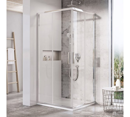 Душевое ограждение Ravak Blix Slim 90 см квадратное транспарент блестящий X1LM70C00Z1