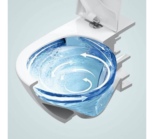 Унитаз подвесной Villeroy & Boch Subway 3.0 безободковый с сиденьем SoftClosing CeramicPlus 4670TSR1