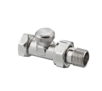 Клапан радиаторный запорно-регулирующий Heimeier Regutec F DN 15 1/2 проходной 0332-02.000