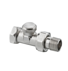 Клапан радиаторный запорно-регулирующий Heimeier Regutec F DN 15 1/2 проходной 0332-02.000