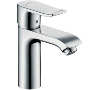 Смеситель для раковины Hansgrohe Metris 110 однорычажный со сливным гарнитуром хром 31080000