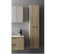 Шкаф-пенал Cerasa Velvet 35х37х168 см подвесной левый Tavolato Biscotto VECH321535P1