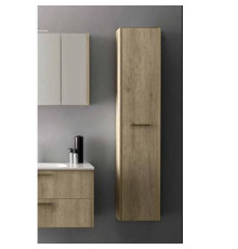 Шкаф-пенал Cerasa Velvet 35х37х168 см подвесной левый Tavolato Biscotto VECH321535P1