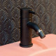 Смеситель для биде Cisal Less New однорычажный черный матовый LN00055040