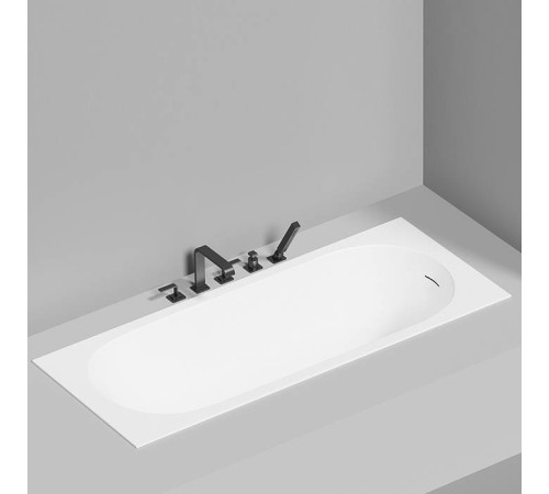 Ванна встраиваемая Salini Ornella Kit 170х70х60 см S-Stone белый матовый 102423M