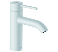 Смеситель для раковины Kludi Bozz 100 мм с донным клапаном Push-Open белый матовый 382885376