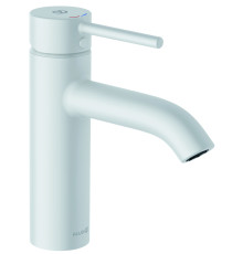 Смеситель для раковины Kludi Bozz 100 мм с донным клапаном Push-Open белый матовый 382885376