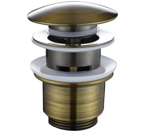 Донный клапан Margaroli 304/L Push-Open Old Bronze 304LOB