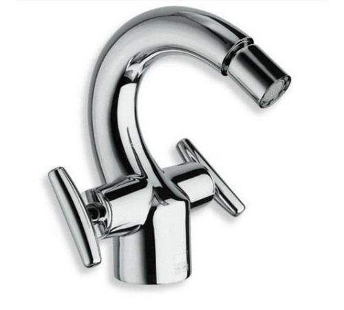 Смеситель для биде Tres двухвентильный хром SZ32051