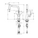 Смеситель для кухни Hansgrohe Metris Select поворотный с выдвижным изливом 2jet хром 14834000