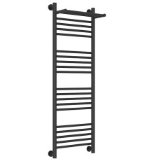 Полотенцесушитель водяной Сунержа Богема+ с 1 полкой 400x1200 мм темный титан муар 15-0223-1240