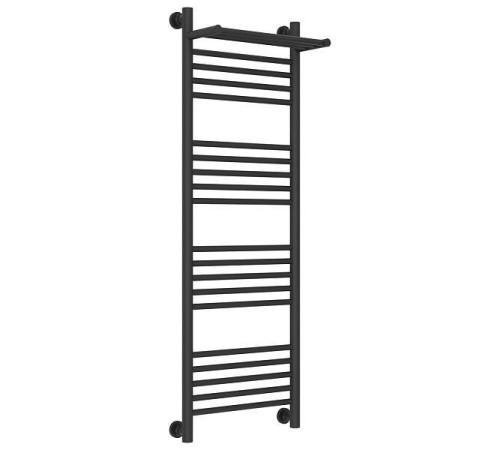 Полотенцесушитель водяной Сунержа Богема+ с 1 полкой 400x1200 мм темный титан муар 15-0223-1240