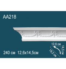 Карниз потолочный Perfect AA218 полиуретановый с рисунком AA218