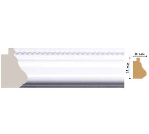 Багет Decomaster 528-114 45х30х2900 мм 528-114