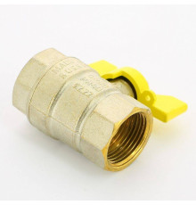 Кран шаровой для газа LD Pride 1/2 ВВ полнопроходной рычаг 47.351.15