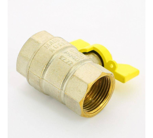 Кран шаровой для газа LD Pride 1/2 ВВ полнопроходной рычаг 47.351.15