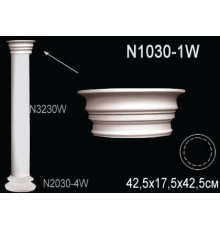 Капитель колонны полиуретановая Perfect N1030-1W N1030-1W