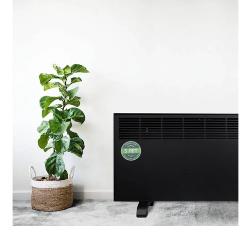 Конвектор электрический iVigo EPKE20 электронный термостат Вт Черный матовый EPKE20